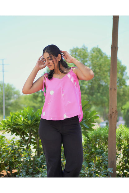 Pink Polka Tunic