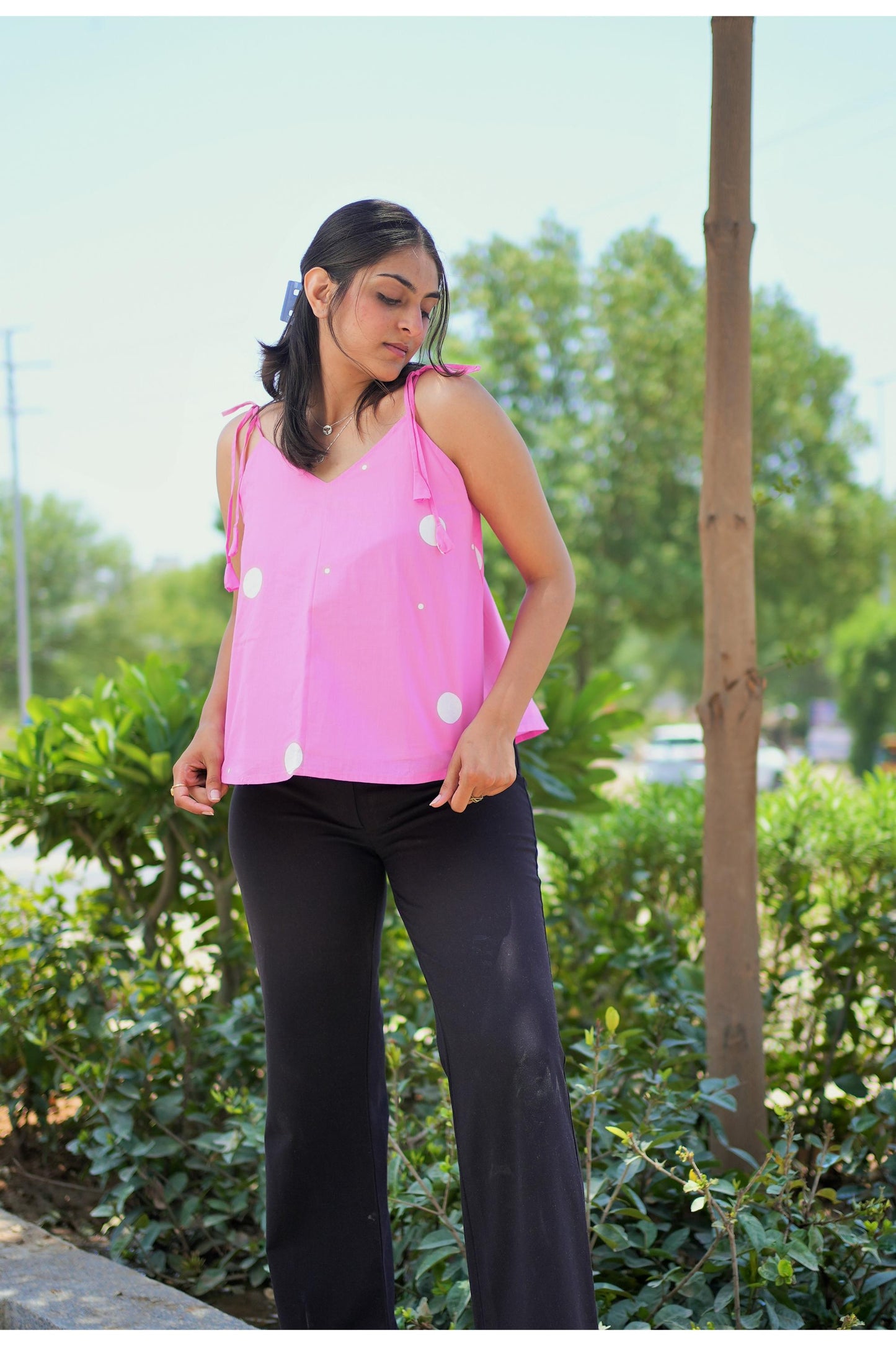 Pink Polka Tunic