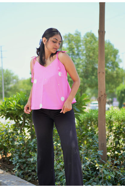 Pink Polka Tunic
