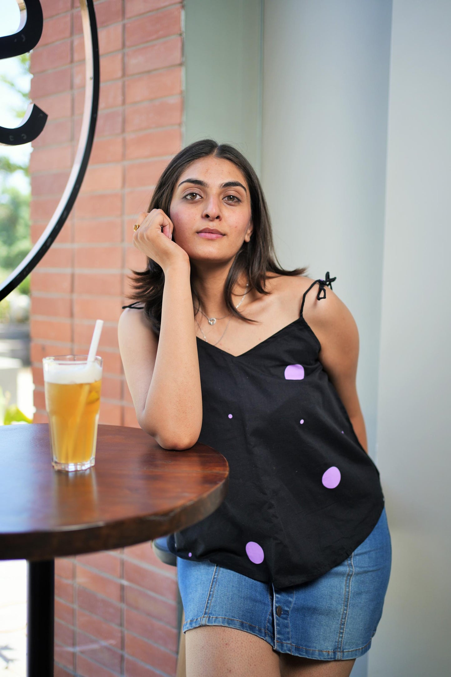 Blackberry Polka Tunic