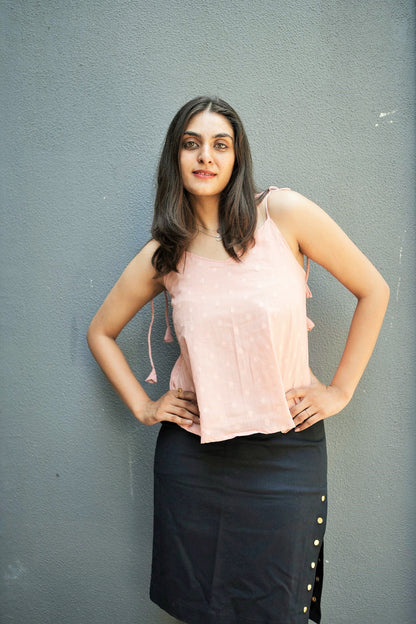 Peach Tunic Top