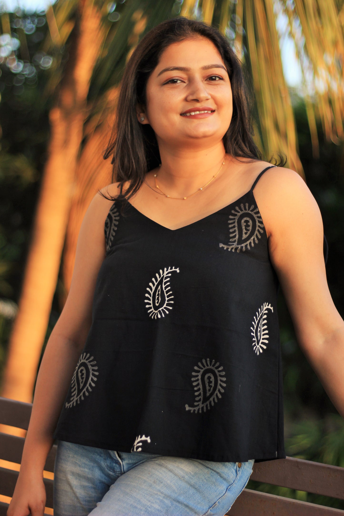 Black Peacock Tunic