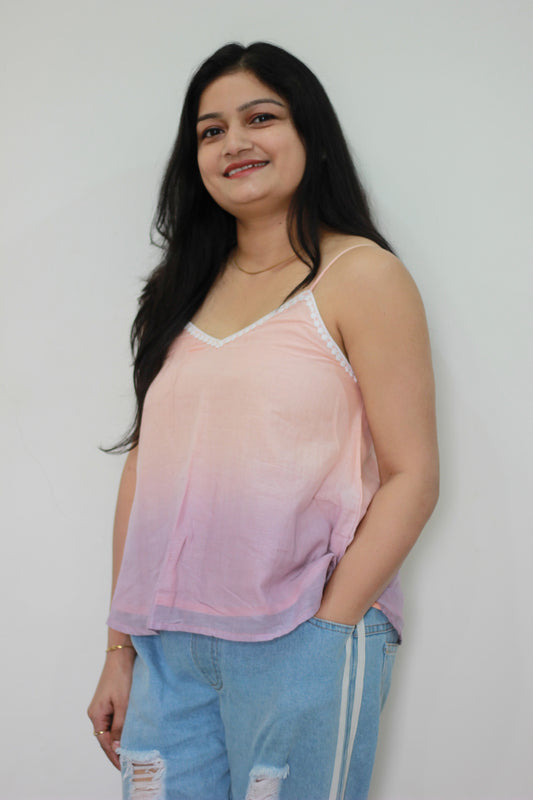 Peachy Purple  Tunic