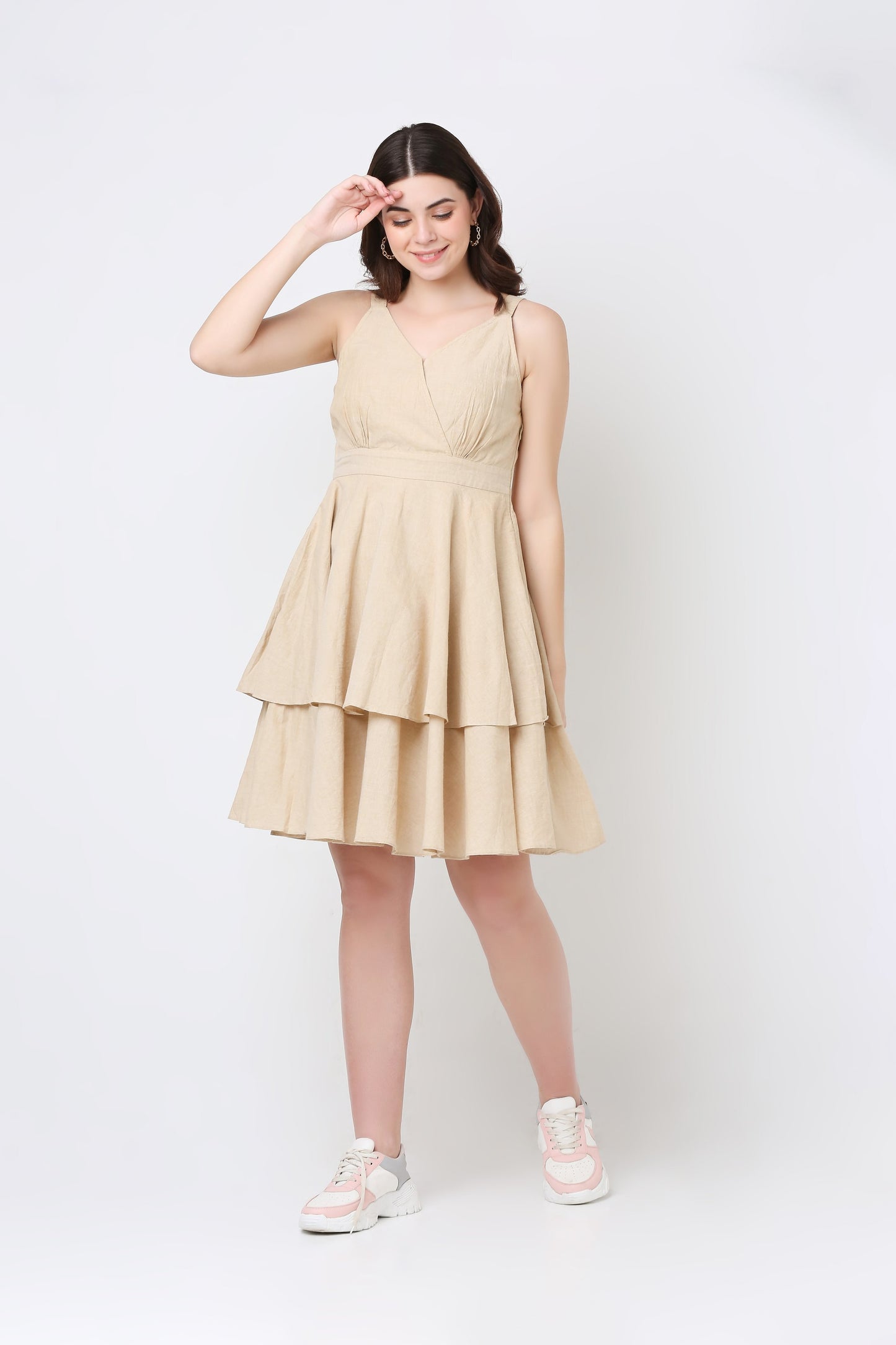 Sandy Cotton Dress