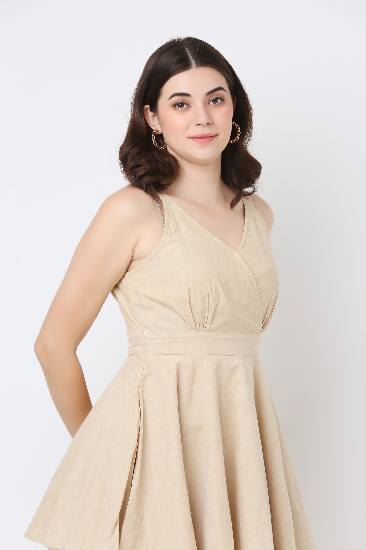 Sandy Cotton Dress