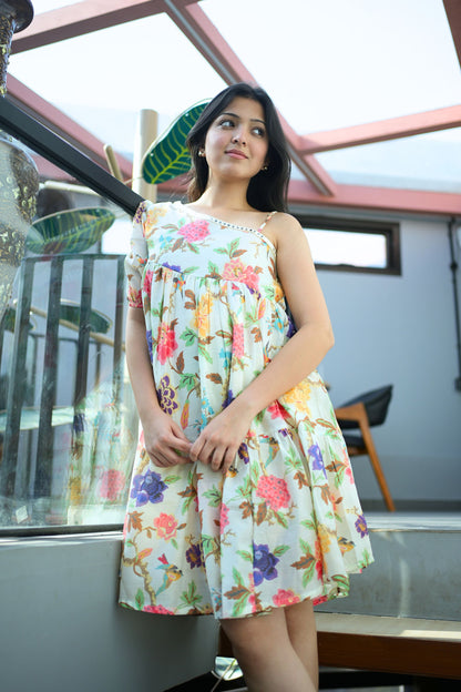 Dreamy Floral Cotton Dress