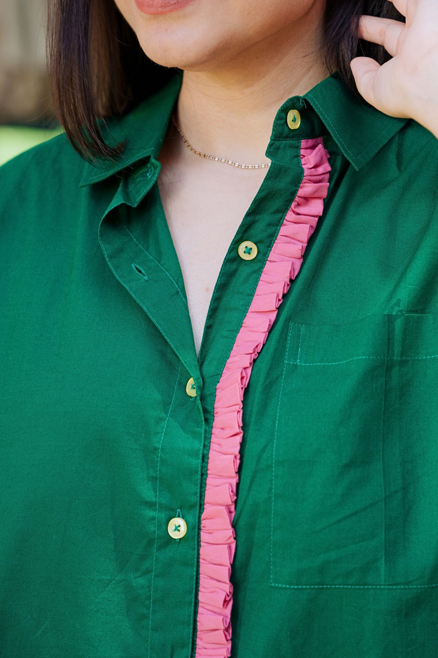 Emerald Green Shirt