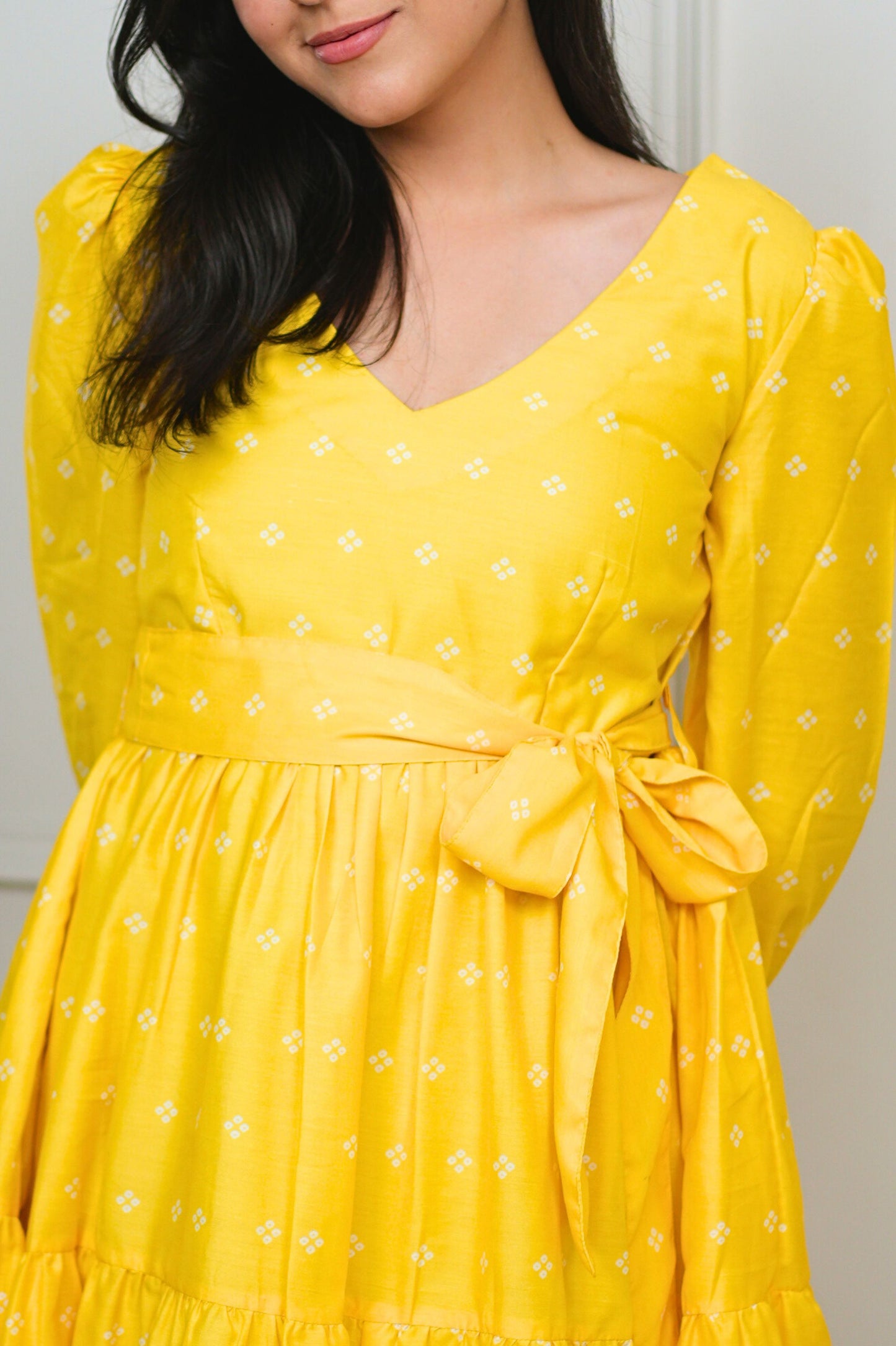 Sunflower Short Cotton Dress