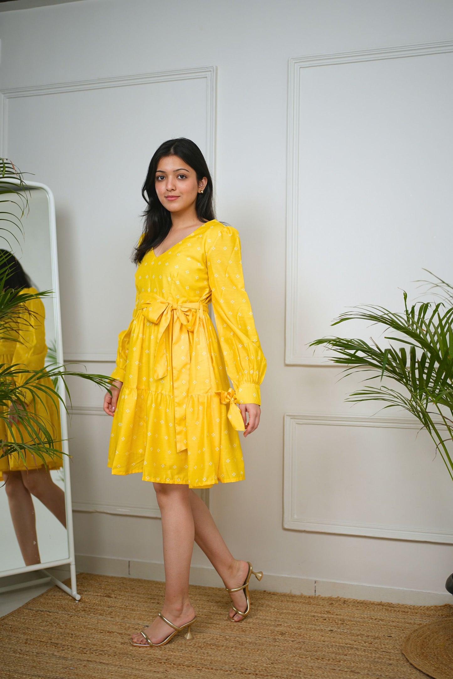 Sunflower Short Cotton Dress
